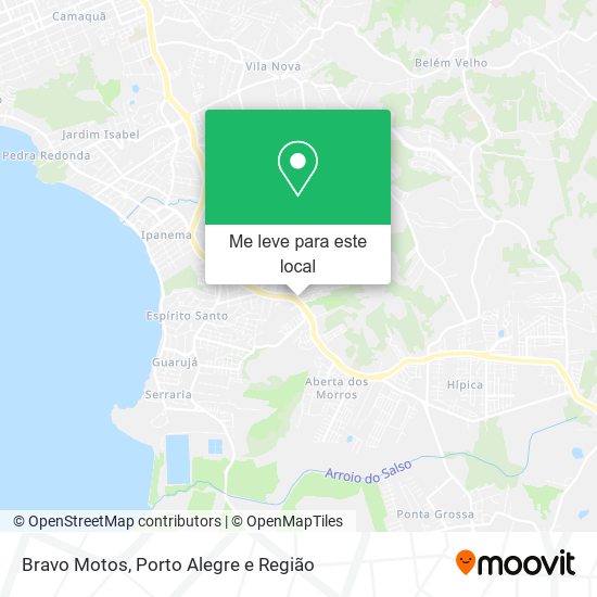 Bravo Motos mapa