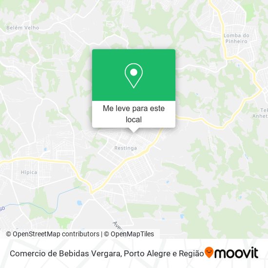 Comercio de Bebidas Vergara mapa