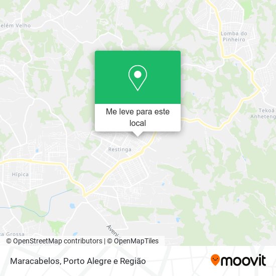 Maracabelos mapa