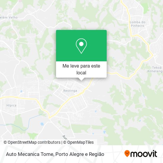 Auto Mecanica Tome mapa