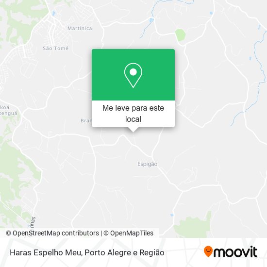 Haras Espelho Meu mapa