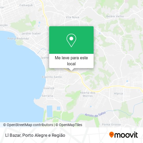Ll Bazar mapa