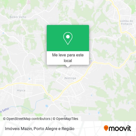 Imóveis Mazin mapa