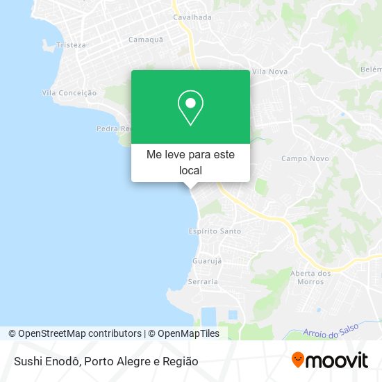 Sushi Enodô mapa