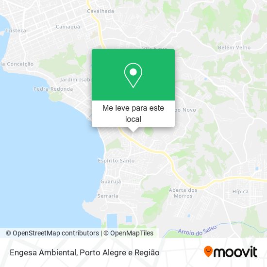 Engesa Ambiental mapa