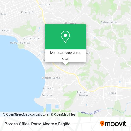 Borges Office mapa