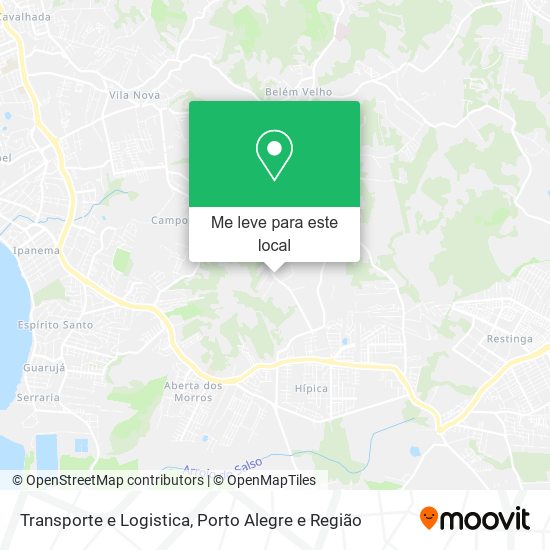 Transporte e Logistica mapa