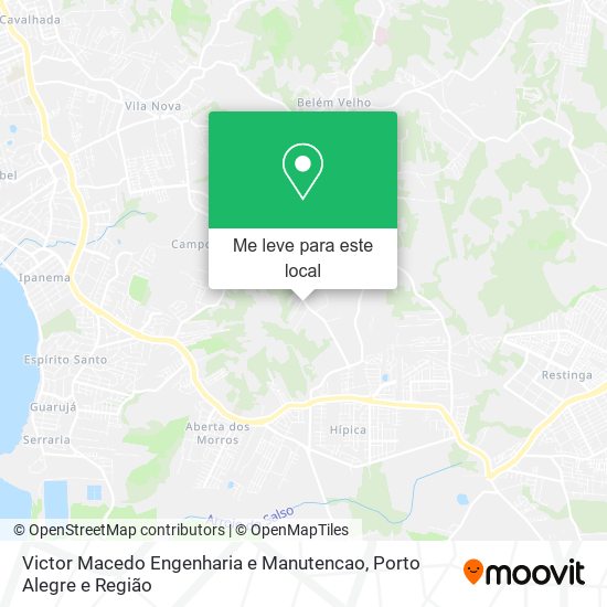 Victor Macedo Engenharia e Manutencao mapa