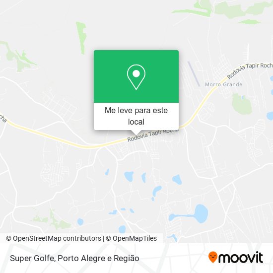 Super Golfe mapa