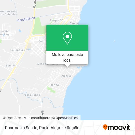 Pharmacia Saude mapa