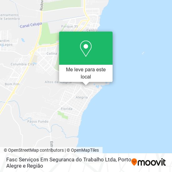 Fasc Serviços Em Seguranca do Trabalho Ltda mapa
