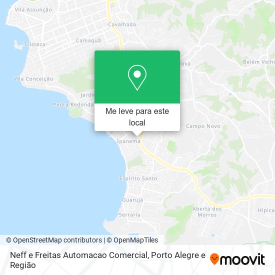 Neff e Freitas Automacao Comercial mapa