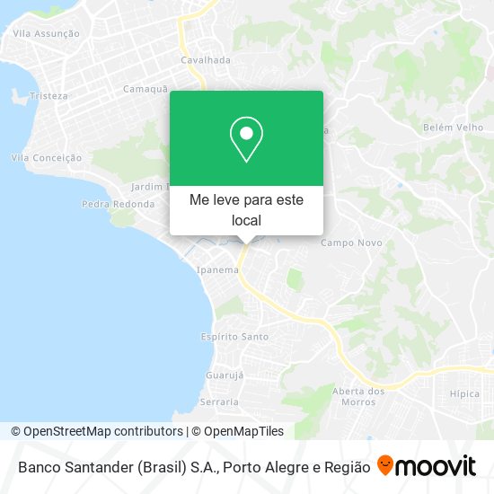 Banco Santander (Brasil) S.A. mapa