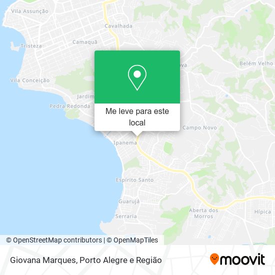 Giovana Marques mapa