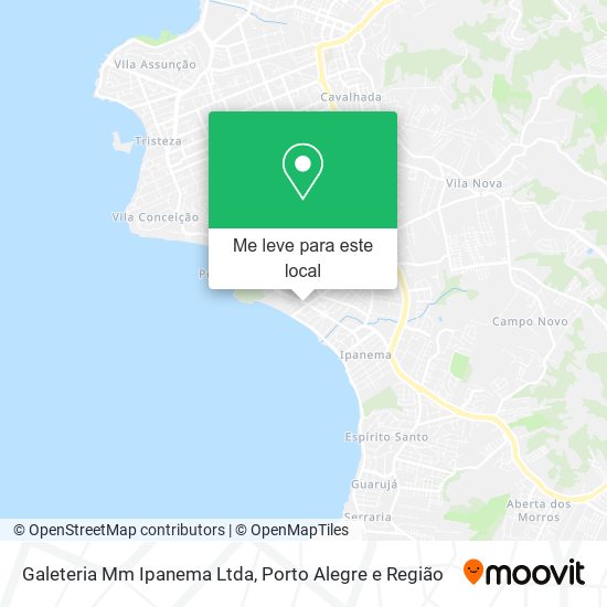 Galeteria Mm Ipanema Ltda mapa