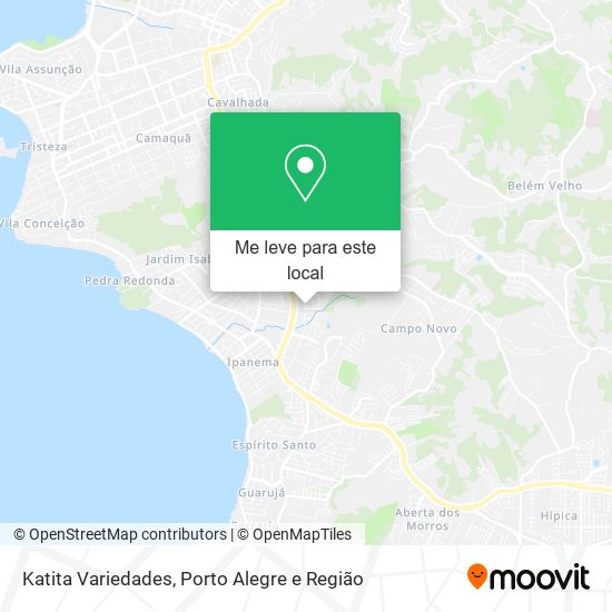 Katita Variedades mapa