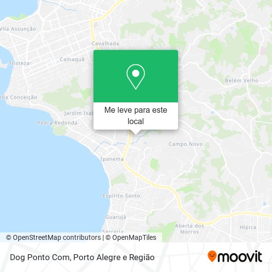 Dog Ponto Com mapa