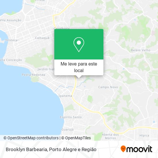 Brooklyn Barbearia mapa