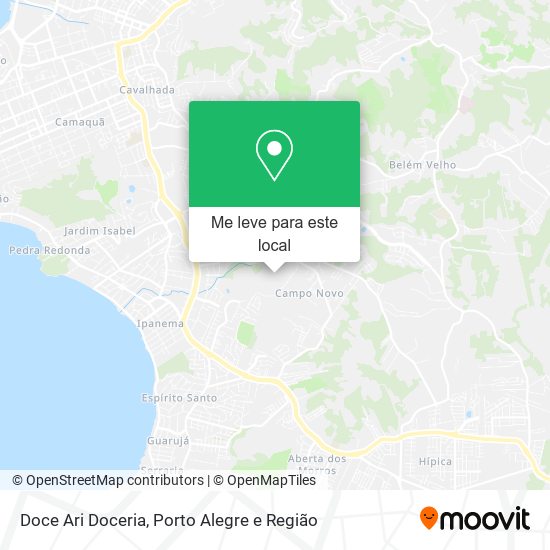 Doce Ari Doceria mapa