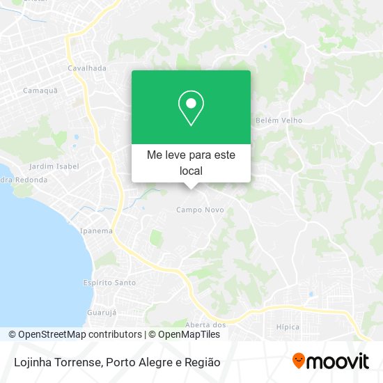 Lojinha Torrense mapa