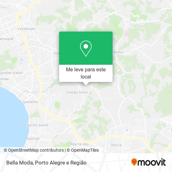 Bella Moda mapa