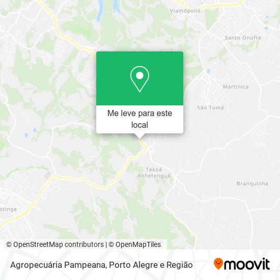 Agropecuária Pampeana mapa