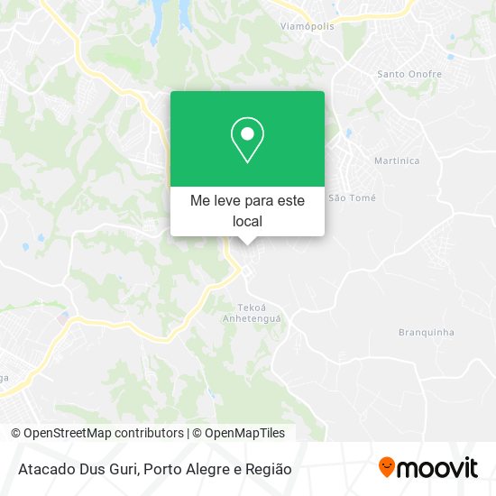 Atacado Dus Guri mapa