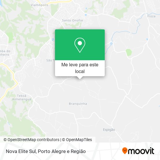 Nova Elite Sul mapa