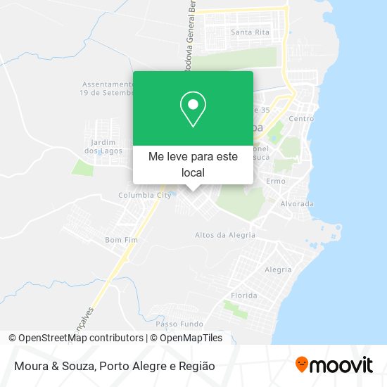 Moura & Souza mapa