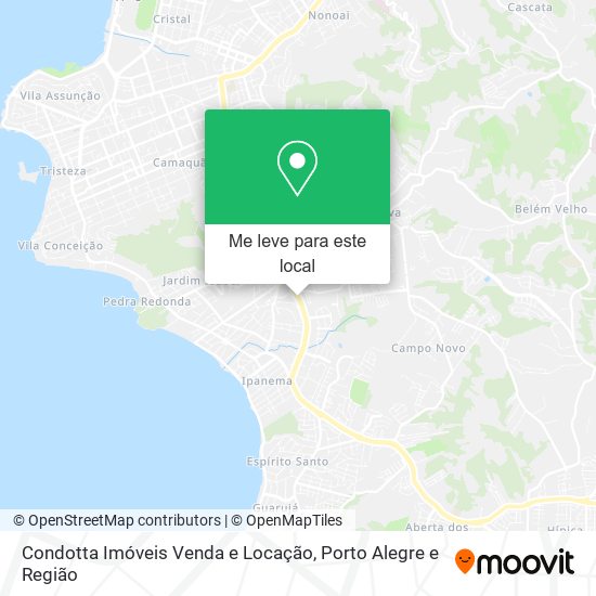 Condotta Imóveis Venda e Locação mapa