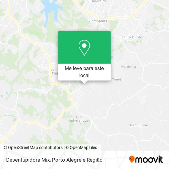 Desentupidora Mix mapa