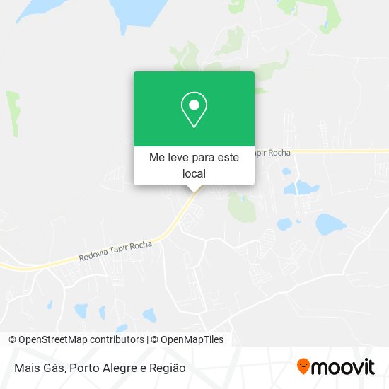 Mais Gás mapa