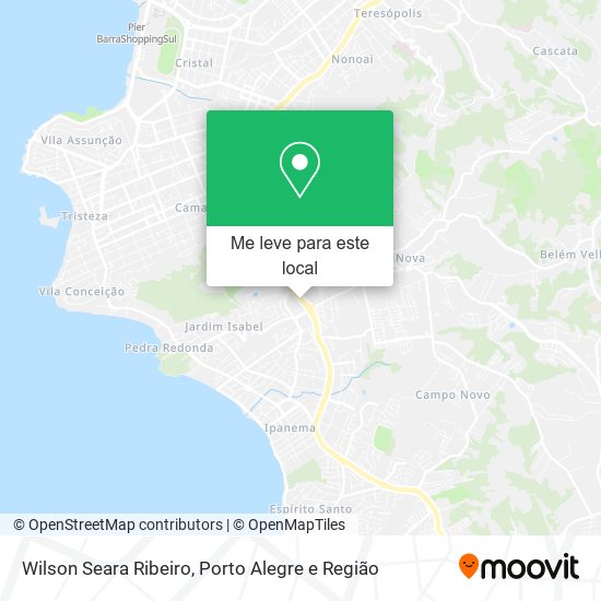 Wilson Seara Ribeiro mapa