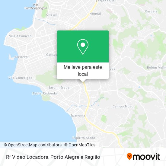Rf Video Locadora mapa