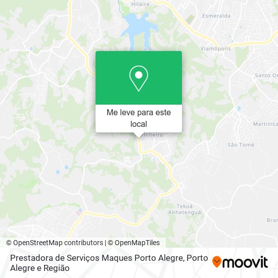 Prestadora de Serviços Maques Porto Alegre mapa