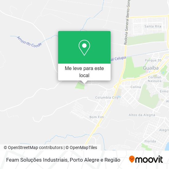 Feam Soluções Industriais mapa