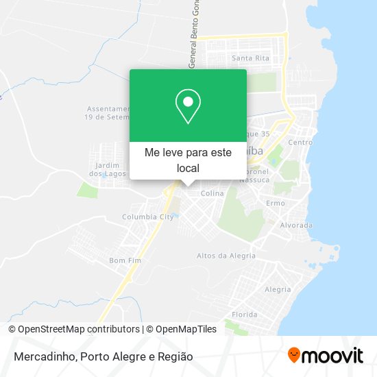 Mercadinho mapa