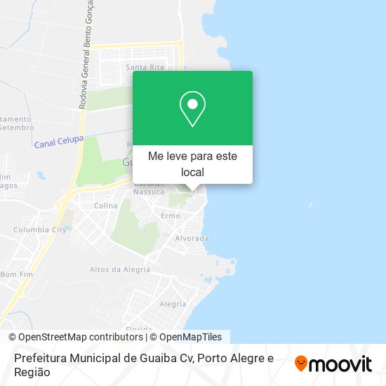Prefeitura Municipal de Guaiba Cv mapa