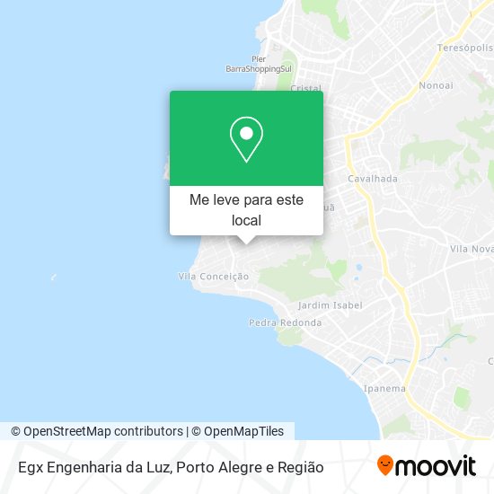 Egx Engenharia da Luz mapa