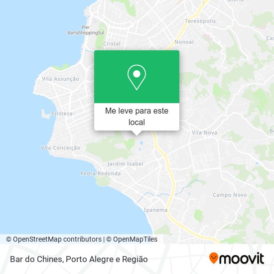 Bar do Chines mapa