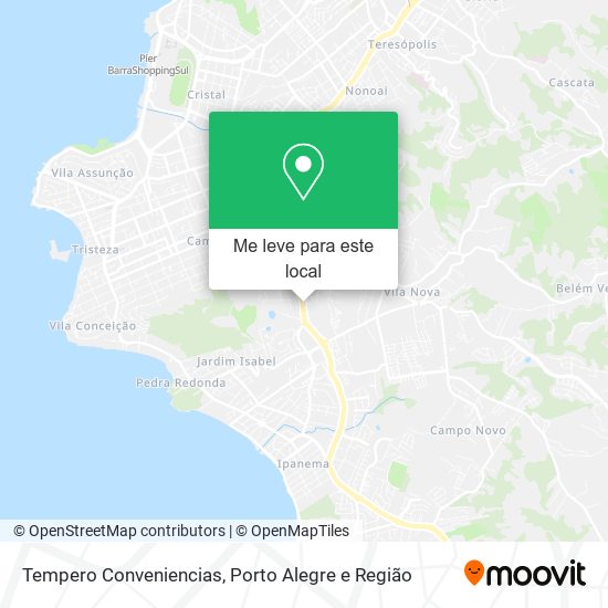 Tempero Conveniencias mapa