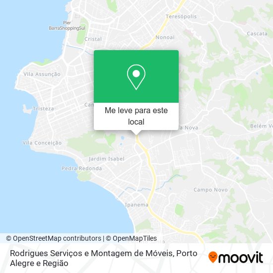 Rodrigues Serviços e Montagem de Móveis mapa