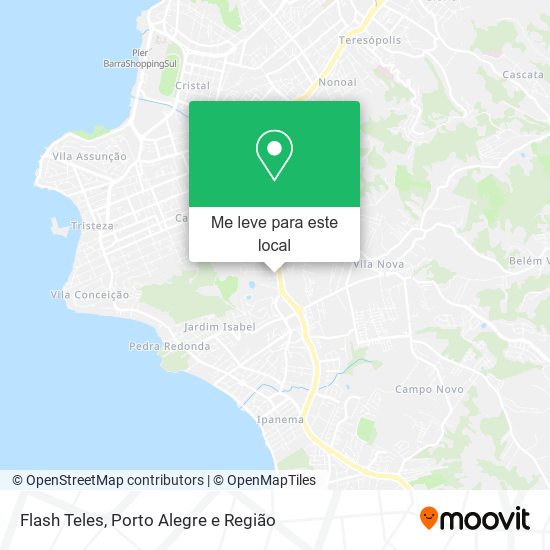 Flash Teles mapa