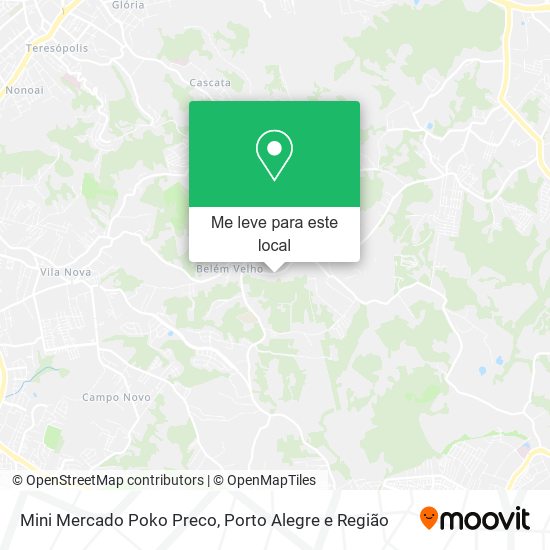 Mini Mercado Poko Preco mapa