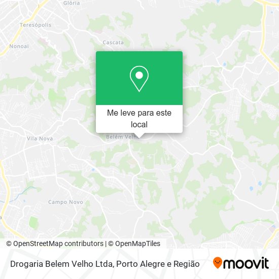 Drogaria Belem Velho Ltda mapa