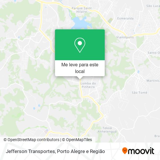 Jefferson Transportes mapa