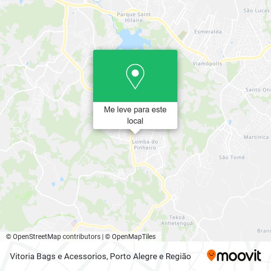 Vitoria Bags e Acessorios mapa