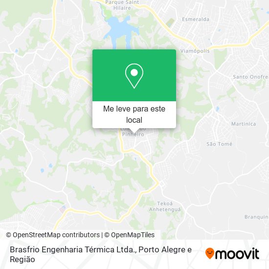 Brasfrio Engenharia Térmica Ltda. mapa