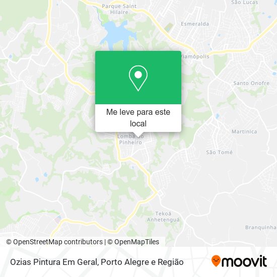 Ozias Pintura Em Geral mapa