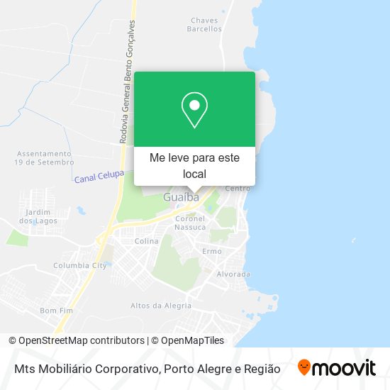 Mts Mobiliário Corporativo mapa